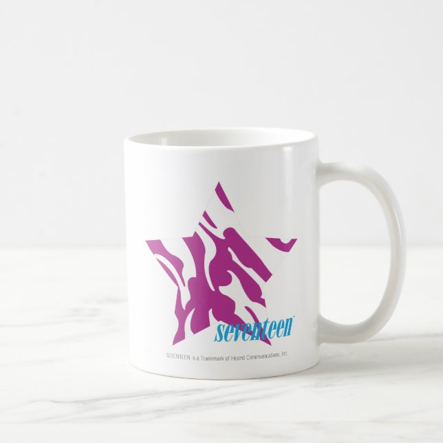 Zebra lila 4 tasse (Rechts)