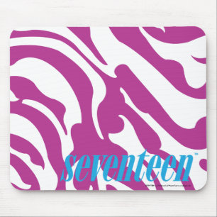 Zebra lila mousepad