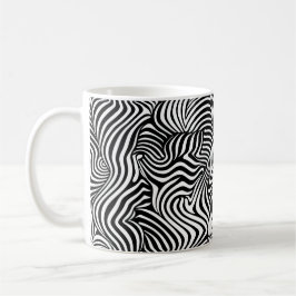 Zebra Line Extreme, schön, Tier, Luxus Kaffeetasse