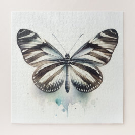 Zebra Longwing Butterfly AREF281 - Watercolor Puzzle