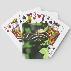 Zebra Longwing Butterfly Spielkarten