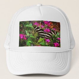 Zebra Longwing Butterfly Truckerkappe