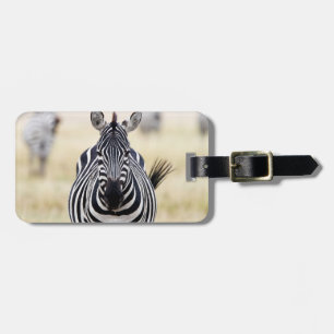 Zebra looking at you gepäckanhänger