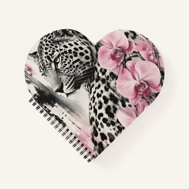 Zebra Love Notizbuch (Vorderseite)