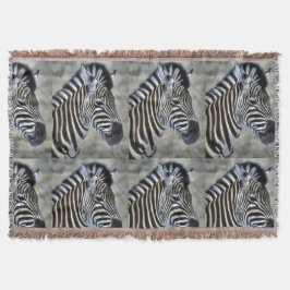 Zebra Lovers Art Decke
