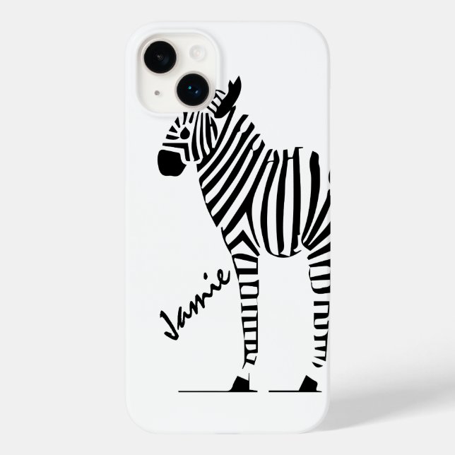 Zebra Lovers Geschenke Case-Mate iPhone Hülle (Rückseite)