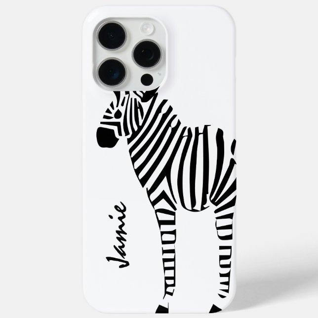 Zebra Lovers Geschenke Case-Mate iPhone Hülle (Rückseite)