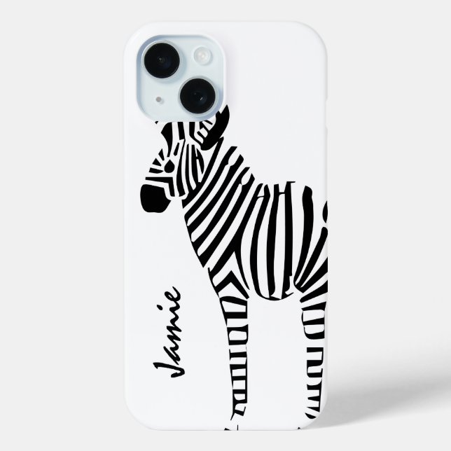 Zebra Lovers Geschenke Case-Mate iPhone Hülle (Rückseite)