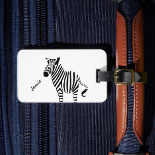 Zebra Lovers Geschenke Gepäckanhänger