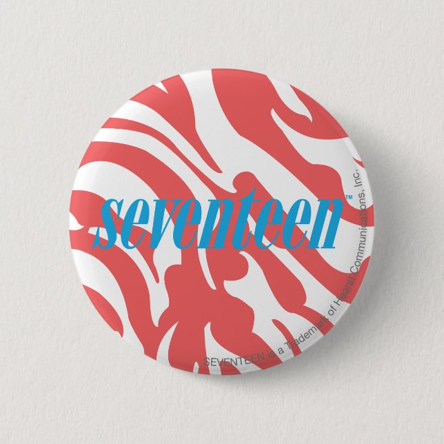 Zebra LtPink Button (Vorderseite)
