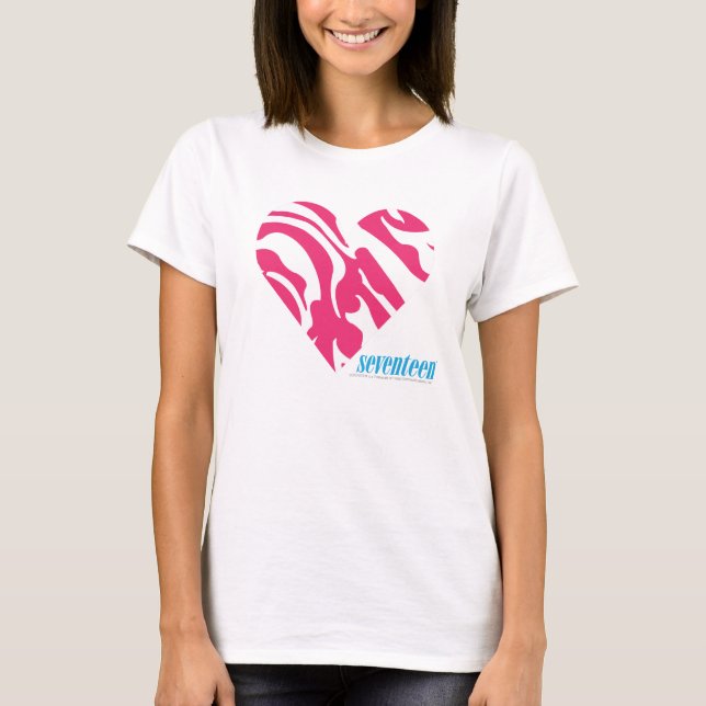 Zebra-Magenta 2 T-Shirt (Vorderseite)