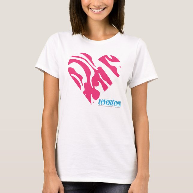 Zebra-Magenta 2 T-Shirt (Vorderseite)