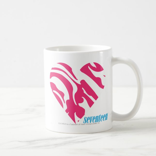 Zebra-Magenta 2 Tasse (Rechts)
