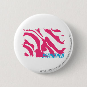 Zebra-Magenta 3 Button