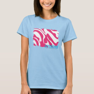 Zebra Magenta 3 T-Shirt