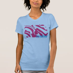 Zebra-Magenta 3 T-Shirt
