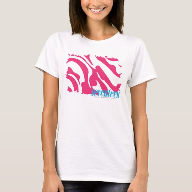 Zebra-Magenta 3 T-Shirt (Vorderseite)