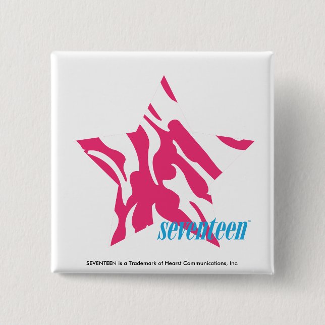 Zebra-Magenta 4 Button (Vorderseite)