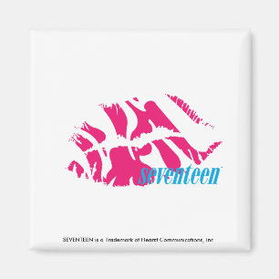 Zebra Magenta Magnet