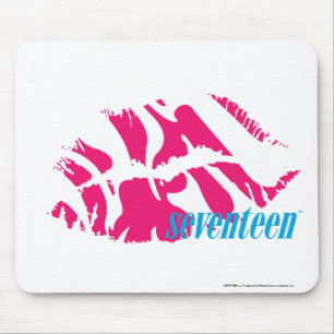 Zebra-Magenta Mousepad