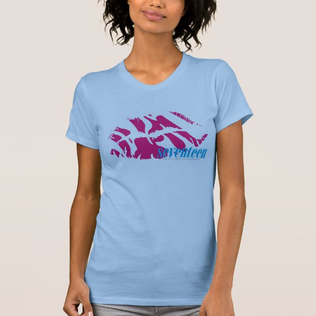 Zebra-Magenta T-Shirt (Vorderseite)
