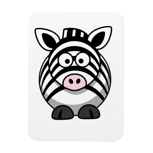 Zebra Magnet (Vertikal)