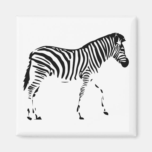 Zebra Magnet (Vorne)