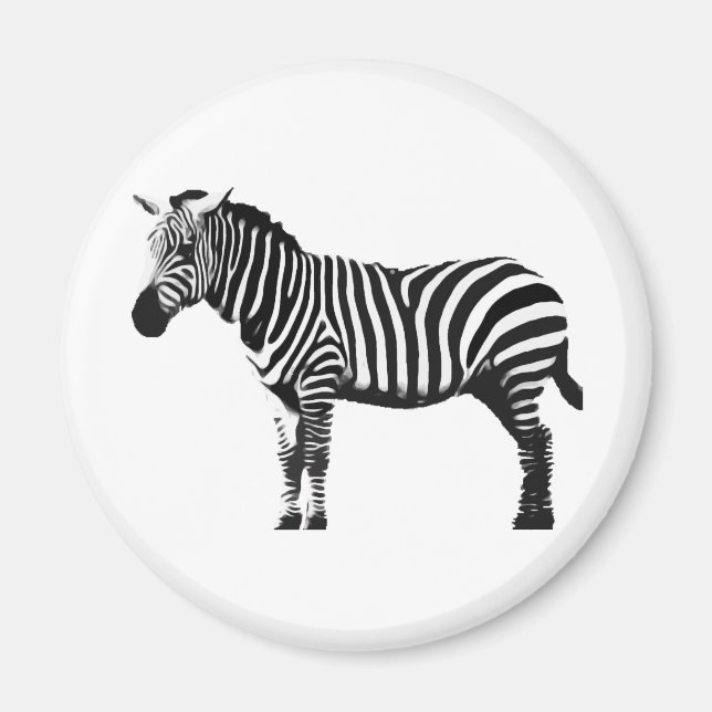 Zebra Magnet (Vorne)