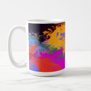 Zebra-Malerei Tasse