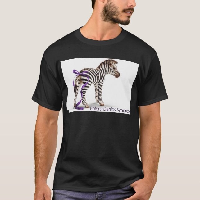Zebra mit Band large.png T-Shirt (Vorderseite)