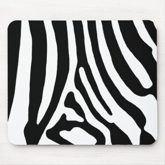 Zebra Mousepad (Vorne)