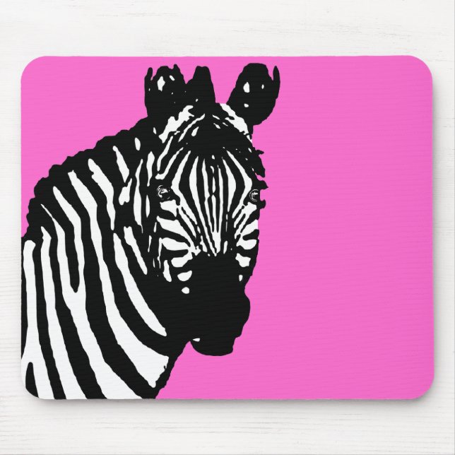 Zebra. Mousepad (Vorne)