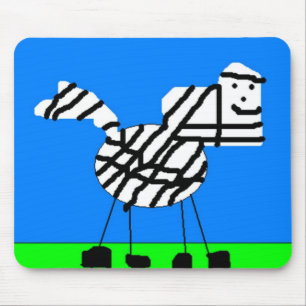 Zebra Mousepad