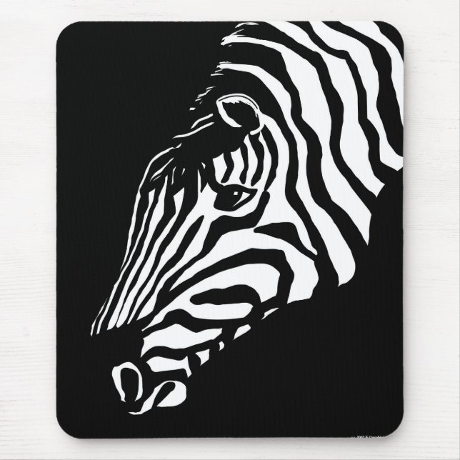 Zebra Mousepad (Vorne)