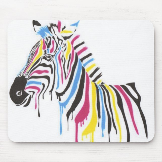 Zebra Mousepad (Vorne)