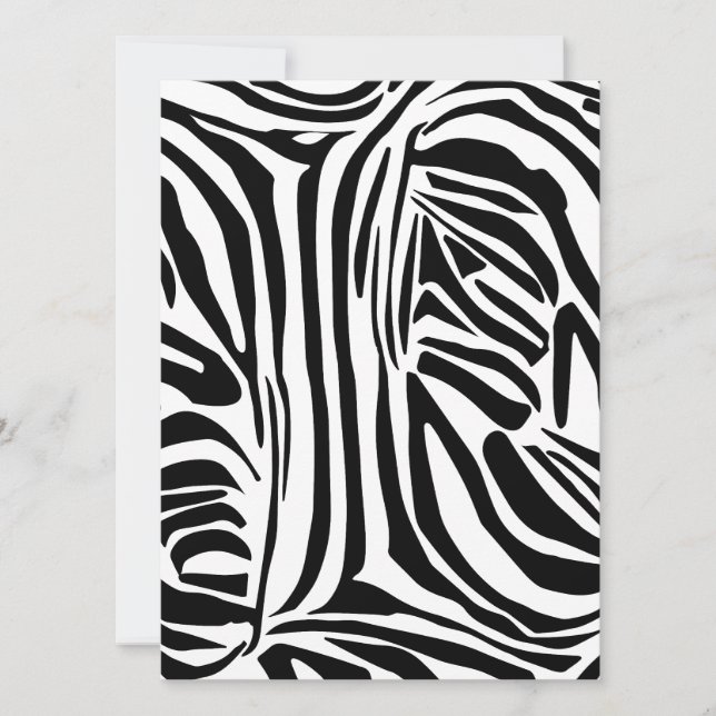 Zebra-Muster (Vorderseite)