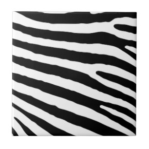 Zebra Muster Animal Print Fliese