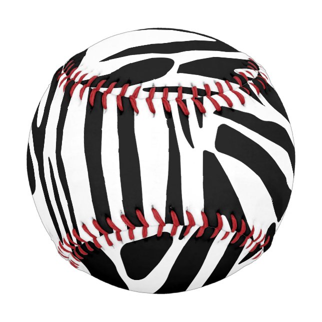 Zebra-Muster Baseball (Vorderseite)