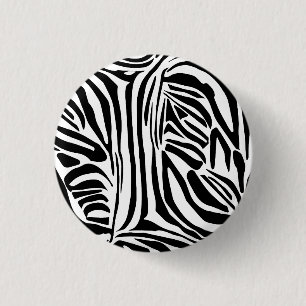 Zebra-Muster Button