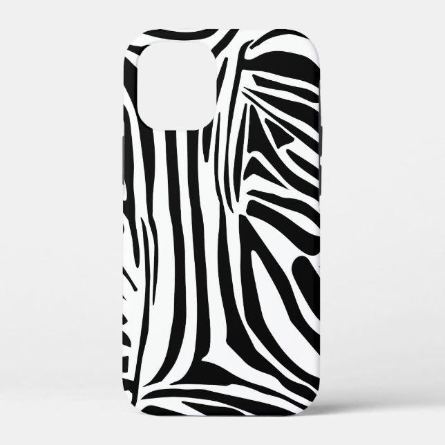 Zebra-Muster Case-Mate iPhone Hülle (Rückseite)