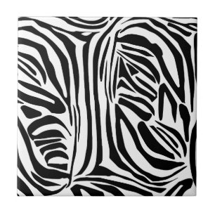 Zebra-Muster Fliese