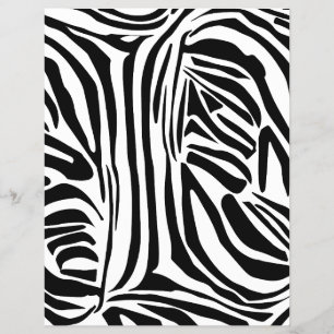 Zebra-Muster Flyer