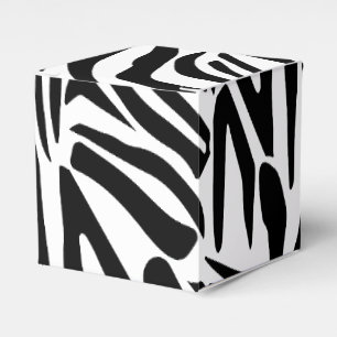 Zebra-Muster Geschenkschachtel