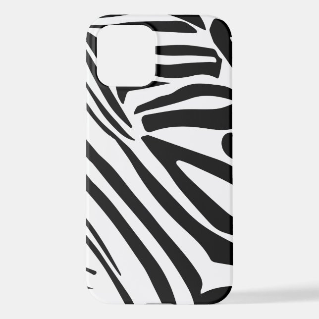 Zebra-Muster iPhone Hülle (Rückseite)