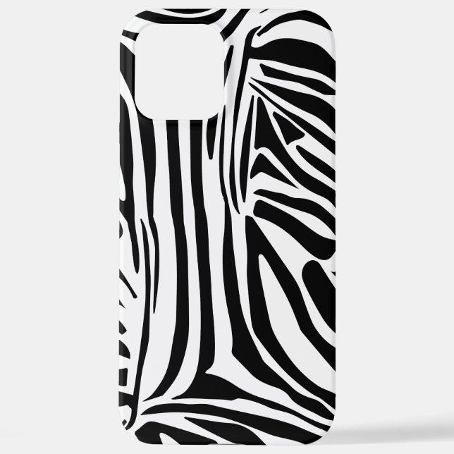 Zebra-Muster iPhone Hülle (Rückseite)