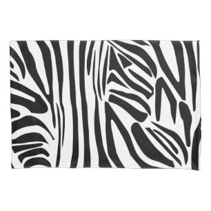 Zebra-Muster Kissenbezug