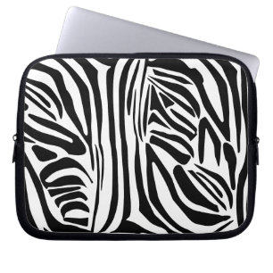 Zebra-Muster Laptopschutzhülle