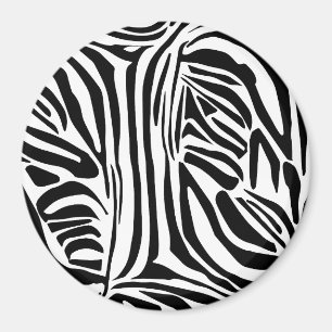 Zebra-Muster Magnet