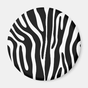 Zebra-Muster Magnet