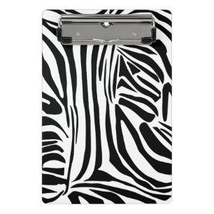 Zebra-Muster Mini Klemmbrett
